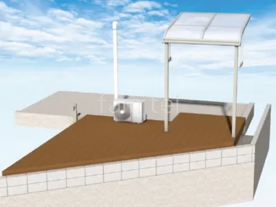 ウッドデッキとテラス屋根でくつろぐお庭リフォーム