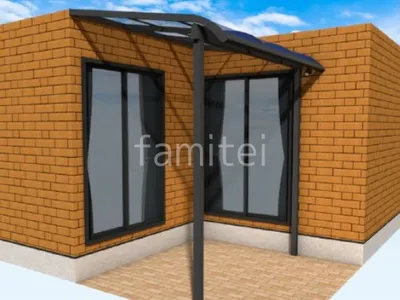 1階用テラス屋根