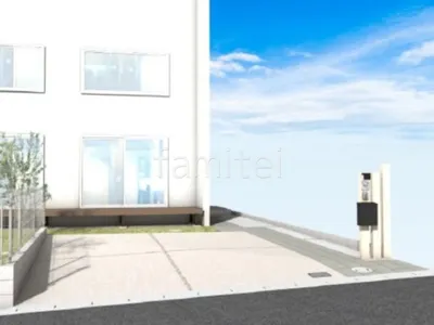 シンボルツリーで彩りを添えた外構リフォーム工事