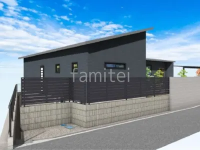 化粧ブロック　目隠しフェンス