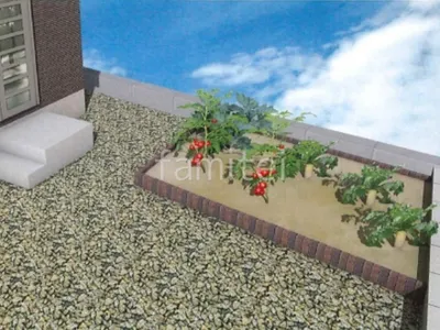 花壇　菜園スペース