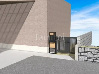 門柱を一新してモダンな印象に仕上げた門まわりリフォーム