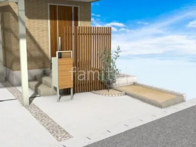 花壇　シンボルツリー