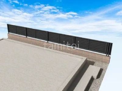 化粧ブロック　目隠しフェンス