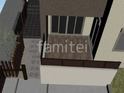 タイルデッキ タイル門塀 目隠しフェンス