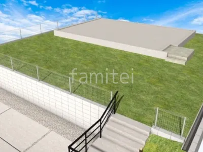 人工芝　メッシュフェンス