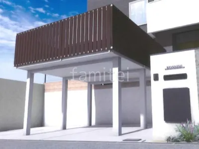 アウトドア空間と駐車スペースが一体化した外構リフォーム工事