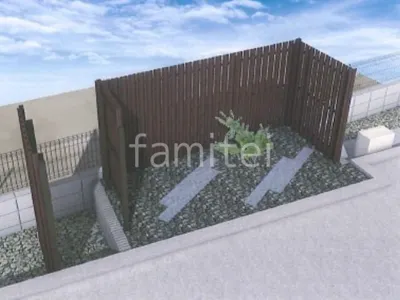 目隠しスクリーン　シンボルツリー