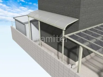 1階用テラス屋根