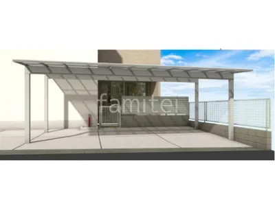 大きなカーポートで車を保護する車庫まわりリフォーム