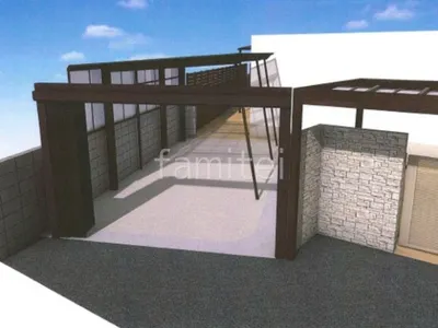 横引シャッターが利便性と防犯性の高い外構リフォーム工事