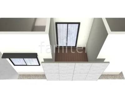 ウッドデッキ　目隠しスクリーン