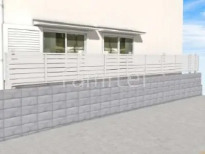 目隠しフェンスで視線を遮る境界まわりリフォーム