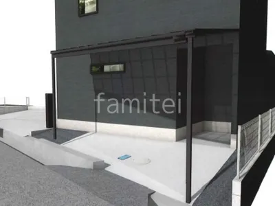 1階用テラス屋根