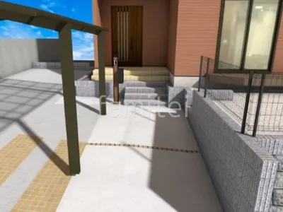 駐車スペースを広げた車庫まわりリフォーム