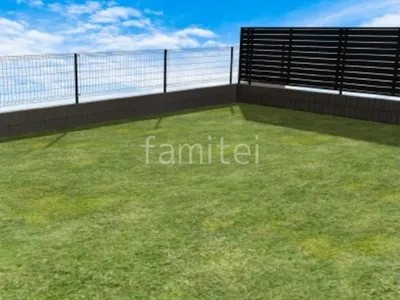 目隠しフェンスと門扉で防犯性を高めるお庭リフォーム工事