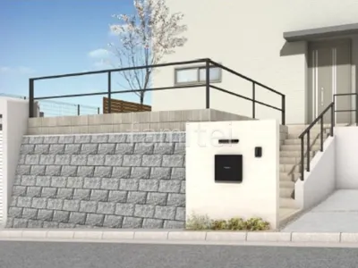 手すり　形材フェンス