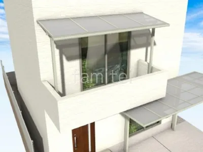 2階ベランダ屋根