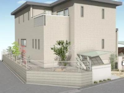 化粧ブロック　形材フェンス　シンボルツリー