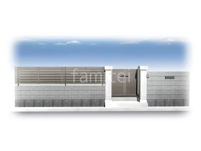 目隠しフェンスと門扉で防犯性を向上した外構リフォーム工事