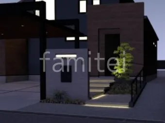 浮遊階段　ラインライト