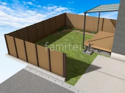 ウッドデッキとテラス屋根でリラックス！お庭リフォーム工事