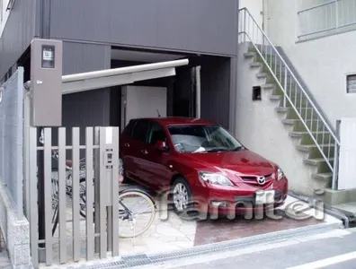 オープン外構　デザイン角柱