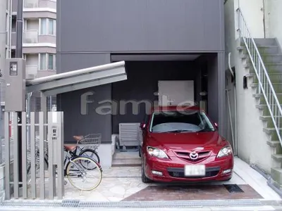 サイクルポート　自転車用屋根