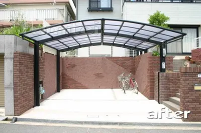 カーポート2台用 施工後