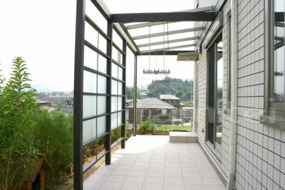 プラスG 目隠しパネル横格子タイプ タイルデッキ 