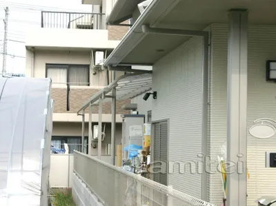 ベランダ物干し　レギュラーテラス屋根1F