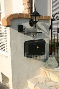 かわいい門柱　郵便ポスト:ユーロバッグ