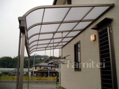 ベランダ物干し　テラス屋根1階用