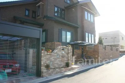 かわいい レンガデザイン