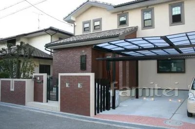 カーポート　TOEXキューブポート2台