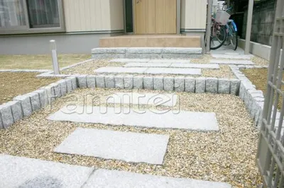 アプローチ和風板石