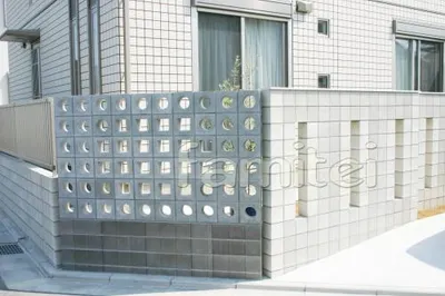 スクリーンブロック塀　ガラスブロック