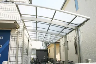 カーポート　TOEX メジャーポート縦2台用