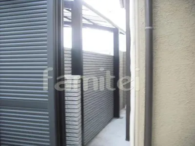 カーポート柱特殊納まり