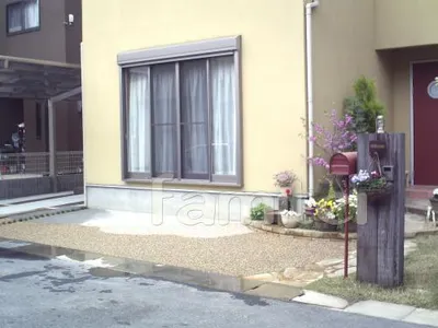 リフォーム外構　土やりかえ