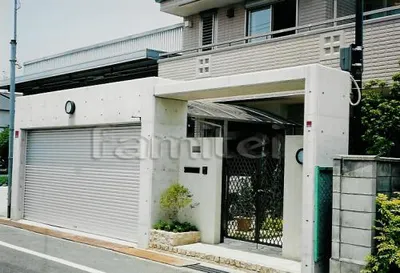 RC造り 車庫電動シャッター