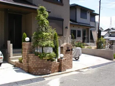 WBBレンガ 門まわり