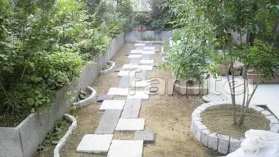 リフォーム庭　歩行用通路設置