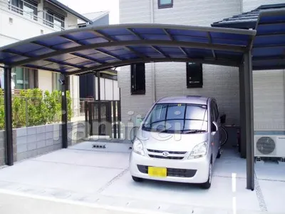 カーポート　TOEXメジャーポート2台