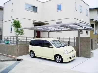 カーポート　TOEXキューブポート1台