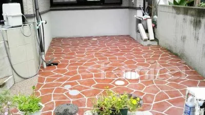 リフォーム車庫床