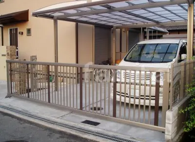 跳ね上げゲート　ワイドオーバードアRライフモダン(TOEX)