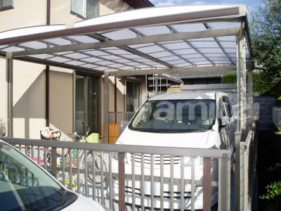 カーポート　TOEXキューブポートプラス2台