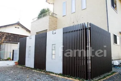 ガラスブロック目隠し塀