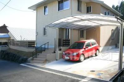 オープン外構　　土間